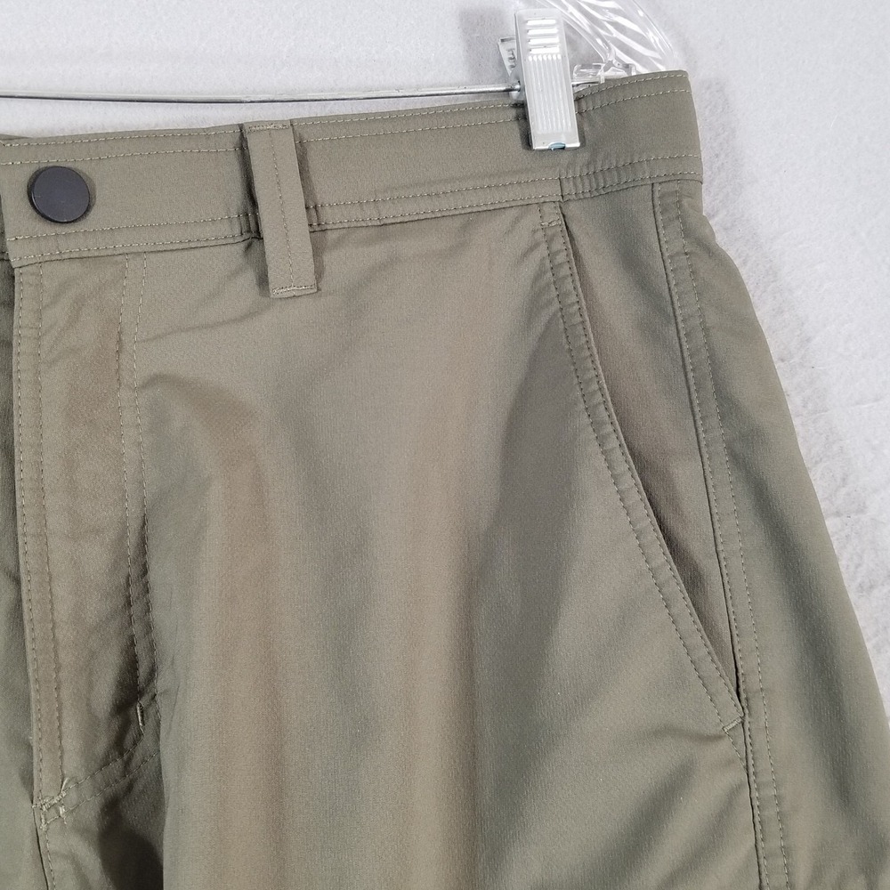 Solaris cargo shorts men's 34x 9 army green Dri-Fit Flex stretch outdoor fishing - Picture 3 of 13